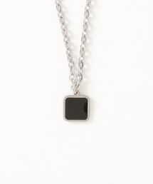 ANARKH（アナンケ）の「【ANARKH（アナンケ）】ステンレス　スクエアチェーンネックレス（ネックレス）」