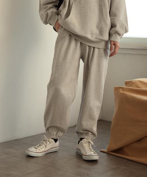 SENSE OF PLACE by URBAN RESEARCH（センスオブプレイスバイアーバンリサーチ）の「カラースウェットパンツ（スウェットパンツ・メンズ・ブラック/ボルドー/グレー系その他・MEDIUM/LARGE）」の7枚目の写真