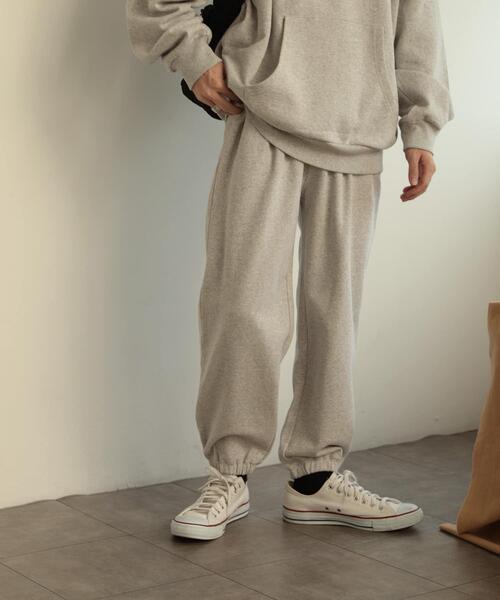 SENSE OF PLACE by URBAN RESEARCH（センスオブプレイスバイアーバンリサーチ）の「カラースウェットパンツ（スウェットパンツ・メンズ・ブラック/ボルドー/グレー系その他・MEDIUM/LARGE）」の8枚目の写真