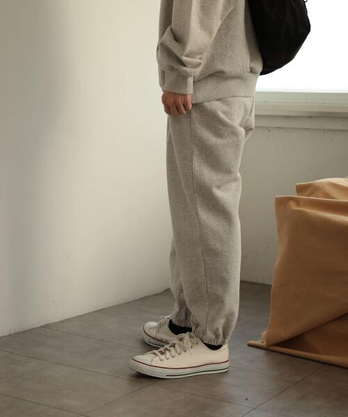 SENSE OF PLACE by URBAN RESEARCH（センスオブプレイスバイアーバンリサーチ）の「カラースウェットパンツ（スウェットパンツ・メンズ・ブラック/ボルドー/グレー系その他・MEDIUM/LARGE）」の10枚目の写真
