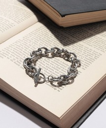 ボリュームステンレスチェーンブレスレット