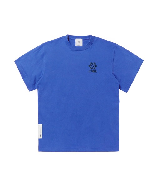 DOUBLE CHEESEBURGER（ダブルチーズバーガー）の「ダブルチーズバーガー Tシャツ -LOVER- / DOUBLE CHEESEBURGER T-shirt -LOVER-（Tシャツ/カットソー・メンズ・ホワイト/ブラック/ロイヤルブルー・1/2）」の3枚目の写真