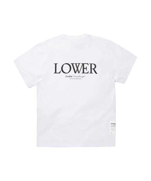 DOUBLE CHEESEBURGER（ダブルチーズバーガー）の「ダブルチーズバーガー Tシャツ -LOVER- / DOUBLE CHEESEBURGER T-shirt -LOVER-（Tシャツ/カットソー・メンズ・ホワイト/ブラック/ロイヤルブルー・1/2）」の4枚目の写真