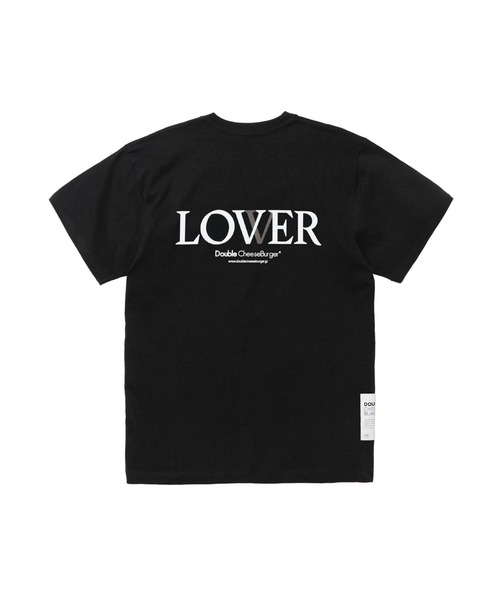 DOUBLE CHEESEBURGER（ダブルチーズバーガー）の「ダブルチーズバーガー Tシャツ -LOVER- / DOUBLE CHEESEBURGER T-shirt -LOVER-（Tシャツ/カットソー・メンズ・ホワイト/ブラック/ロイヤルブルー・1/2）」の8枚目の写真