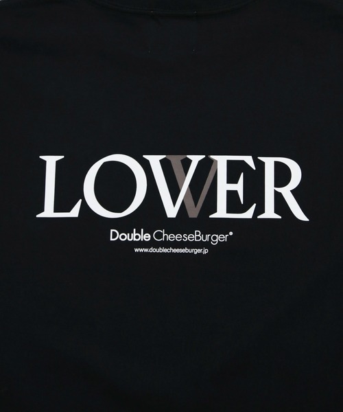 DOUBLE CHEESEBURGER（ダブルチーズバーガー）の「ダブルチーズバーガー Tシャツ -LOVER- / DOUBLE CHEESEBURGER T-shirt -LOVER-（Tシャツ/カットソー・メンズ・ホワイト/ブラック/ロイヤルブルー・1/2）」の10枚目の写真