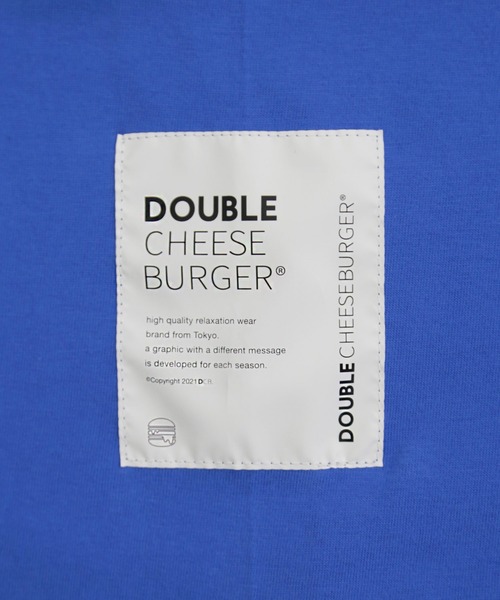 DOUBLE CHEESEBURGER（ダブルチーズバーガー）の「ダブルチーズバーガー Tシャツ -LOVER- / DOUBLE CHEESEBURGER T-shirt -LOVER-（Tシャツ/カットソー・メンズ・ホワイト/ブラック/ロイヤルブルー・1/2）」の15枚目の写真