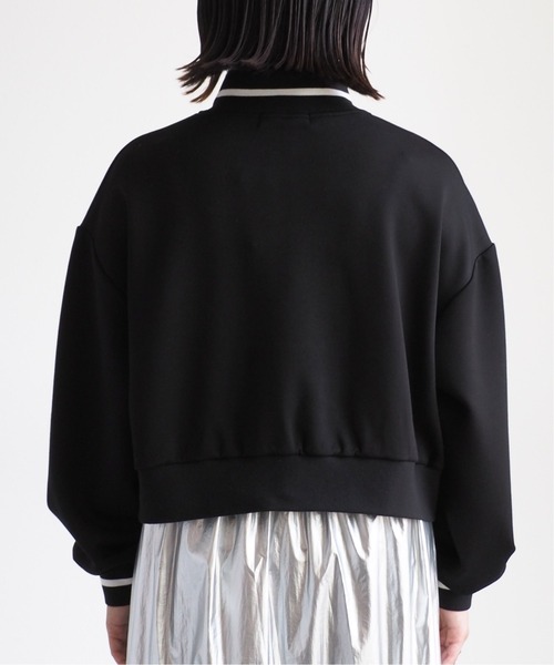 cepo(セポ)の「ダンボールハーフジップスウェット(スウェット・レディース・ブラック/グレー・M)」の19枚目の写真