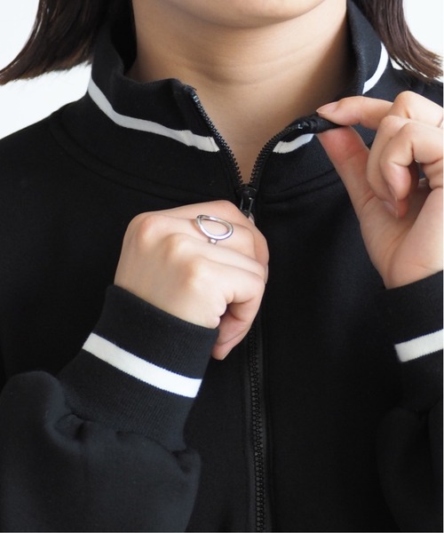 cepo(セポ)の「ダンボールハーフジップスウェット(スウェット・レディース・ブラック/グレー・M)」の22枚目の写真