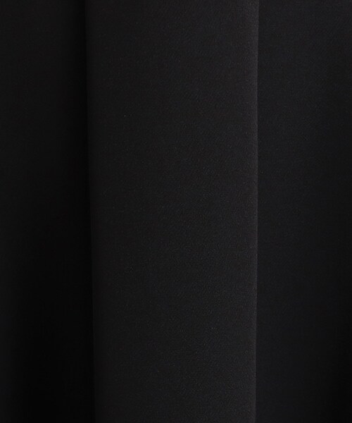 OPAQUE.CLIP（オペークドットクリップ）の「◆≪通勤・セレモニー/セットアップ対応≫ タックフレアワンピース/ダブルクロス【洗濯機洗い可】（ワンピース・レディース・ネイビー/ブラック/ライトベージュ・36/38/40/42）」の14枚目の写真