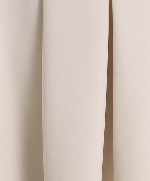 OPAQUE.CLIP（オペークドットクリップ）の「◆≪通勤・セレモニー/セットアップ対応≫ タックフレアワンピース/ダブルクロス【洗濯機洗い可】（ワンピース・レディース・ネイビー/ブラック/ライトベージュ・36/38/40/42）」の15枚目の写真