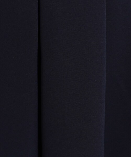 OPAQUE.CLIP（オペークドットクリップ）の「◆≪通勤・セレモニー/セットアップ対応≫ タックフレアワンピース/ダブルクロス【洗濯機洗い可】（ワンピース・レディース・ネイビー/ブラック/ライトベージュ・36/38/40/42）」の16枚目の写真