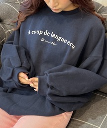 Silly（シリー）の「2colorオーバーサイズスウェット（スウェット）」