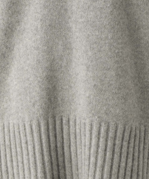 LEPSIM（レプシィム）の「5ゲージアンゴラミックスVチュニック　984151（ニット/セーター・レディース・グレー/ベージュ/ネイビー/ブルー・FREE）」の13枚目の写真