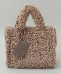 CURLY-FUR SQUARE BAG