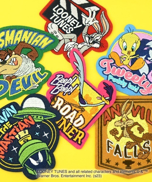 限定セール -SALE Looney Tunes ワイリー ルーニー・テューンズ/シールワッペン アメコミ