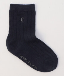 MONO COMME CA（モノコムサ）の「Cロゴ刺しゅうソックス(キッズ・ベビーサイズ)（ソックス/靴下）」