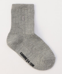 MONO COMME CA（モノコムサ）の「Cロゴ刺しゅうソックス(キッズ・ベビーサイズ)（ソックス/靴下）」