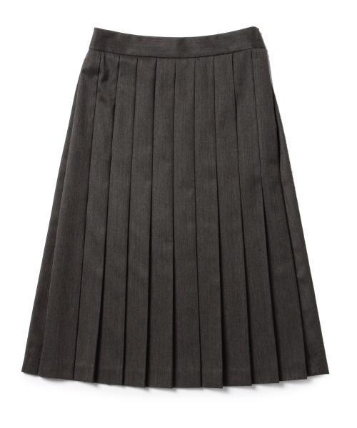 BEAMS BOY（ビームスボーイ）の「BEAMS BOY / ギャバ プリーツスカート（スカート・レディース・グレー/ネイビー・ONE SIZE）」の17枚目の写真