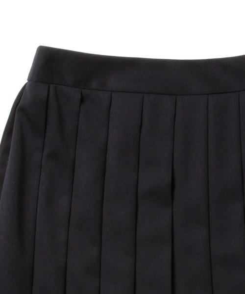 BEAMS BOY（ビームスボーイ）の「BEAMS BOY / ギャバ プリーツスカート（スカート・レディース・グレー/ネイビー・ONE SIZE）」の11枚目の写真