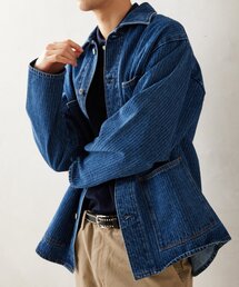 JOURNAL STANDARD relume | Relume Jeans ウォバッシュストライプ ワイドカバーオール(デニムジャケット)