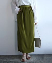 Mery 様、専用ページ ⛳Malbon プリーツスカート グリーン M MB mint breeze 水玉 ロングスカート 大きいサイズ レディース