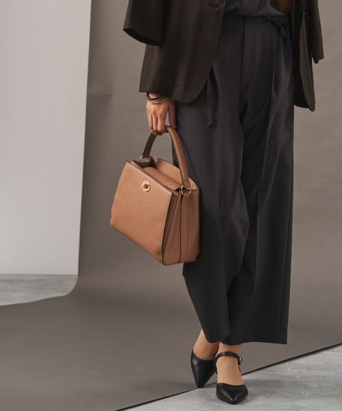 【セール】m.f.エディトリアル レディース 前ひねり金具付き 2WAYハンドバッグ（ハンドバッグ）｜m.f.editorial（エムエフエディトリアル）