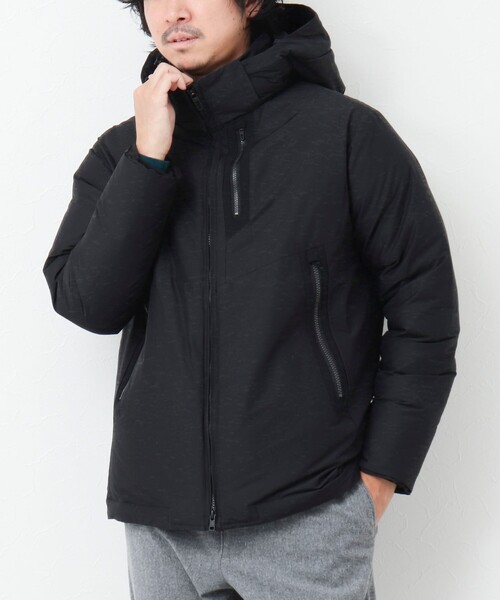 NOLLEY'S goodman（ノーリーズグッドマン）の「【WORK ABOUT/ワークアバウト】裏コーティング撥水インサレーション 中綿ジャケット（ブルゾン・メンズ・ダークネイビー/ブラック/オリーブ/チャコールグレー・S/L/M）」の2枚目の写真