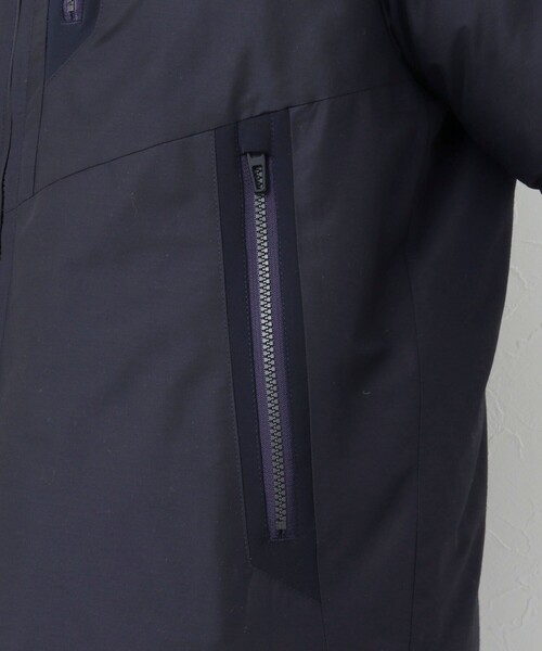 NOLLEY'S goodman（ノーリーズグッドマン）の「【WORK ABOUT/ワークアバウト】裏コーティング撥水インサレーション 中綿ジャケット（ブルゾン・メンズ・ダークネイビー/ブラック/オリーブ/チャコールグレー・S/L/M）」の21枚目の写真