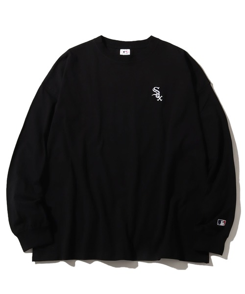 MLB(メジャーリーグベースボール)の「【MLB/メジャーリーグベースボール】バックロゴ ロングスリーブTシャツ(Tシャツ/カットソー・メンズ・ブラック/ホワイト/アッシュグレー/ネイビー/グリーン・LL/M/L)」の20枚目の写真