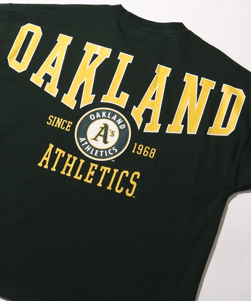 MLB(メジャーリーグベースボール)の「【MLB/メジャーリーグベースボール】バックロゴ ロングスリーブTシャツ(Tシャツ/カットソー・メンズ・ブラック/ホワイト/アッシュグレー/ネイビー/グリーン・LL/M/L)」の12枚目の写真