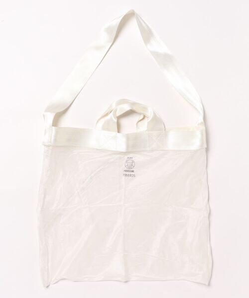 ショルダーバッグ・ポシェット Parachute Shoulder Bag White COVERED PARACHUTE SHOULDER BAG / White – PUEBCO ONLINE STORE