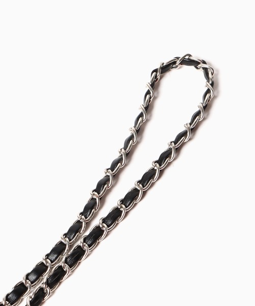 Chick（チック）の「▲ビジューチェーンバッグ（バックパック/リュック・レディース・シルバー/ブラック/ホワイト・FREE）」の14枚目の写真