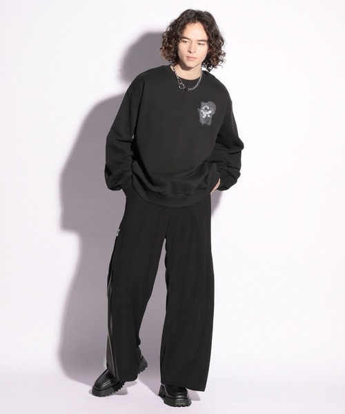 HARE（ハレ）の「ウラケバックプリントスウェット(HARE)（スウェット・メンズ・ブルー/ホワイト/ブラック・FREE）」の7枚目の写真