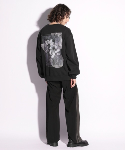 HARE（ハレ）の「ウラケバックプリントスウェット(HARE)（スウェット・メンズ・ブルー/ホワイト/ブラック・FREE）」の8枚目の写真