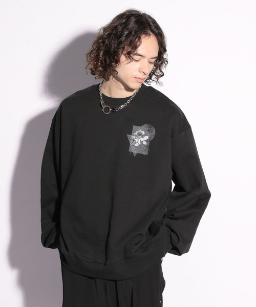 HARE（ハレ）の「ウラケバックプリントスウェット(HARE)（スウェット・メンズ・ブルー/ホワイト/ブラック・FREE）」の9枚目の写真