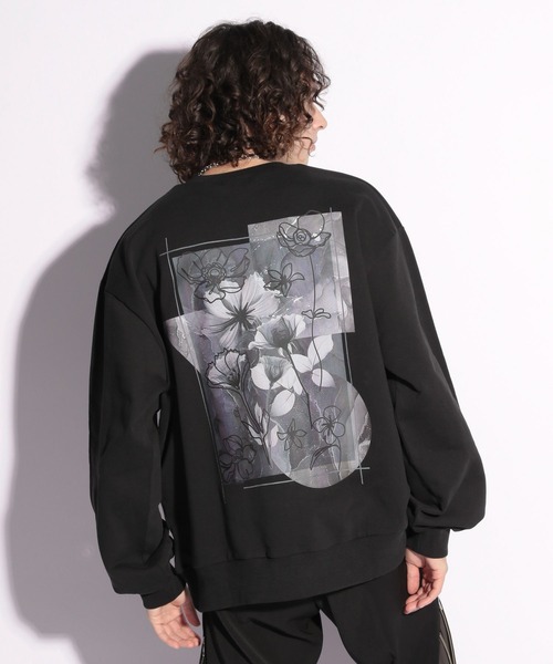 HARE（ハレ）の「ウラケバックプリントスウェット(HARE)（スウェット・メンズ・ブルー/ホワイト/ブラック・FREE）」の10枚目の写真