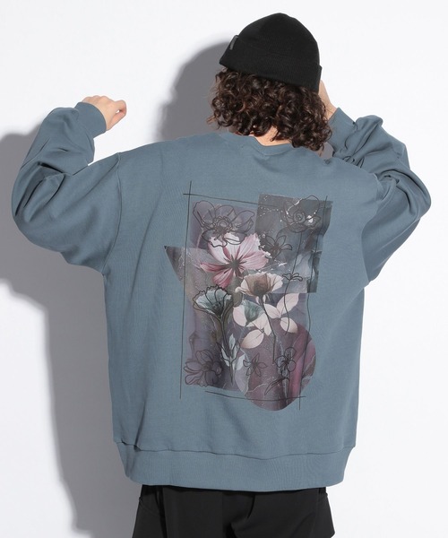 HARE（ハレ）の「ウラケバックプリントスウェット(HARE)（スウェット・メンズ・ブルー/ホワイト/ブラック・FREE）」の14枚目の写真