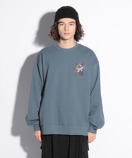 HARE（ハレ）の「ウラケバックプリントスウェット(HARE)（スウェット・メンズ・ブルー/ホワイト/ブラック・FREE）」の15枚目の写真