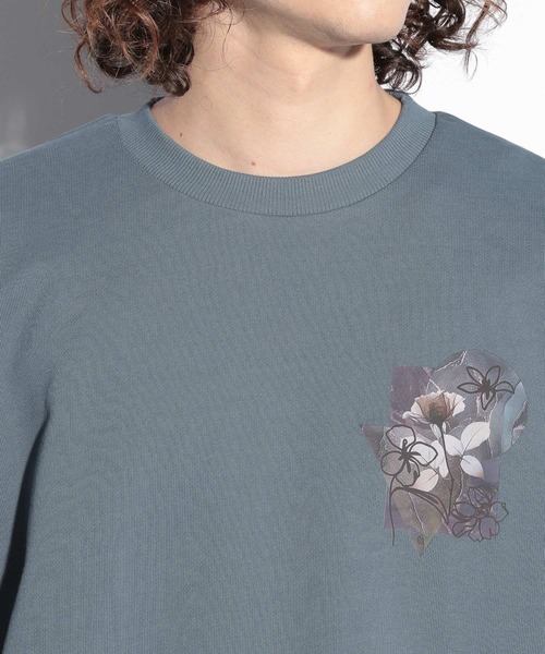 HARE（ハレ）の「ウラケバックプリントスウェット(HARE)（スウェット・メンズ・ブルー/ホワイト/ブラック・FREE）」の18枚目の写真