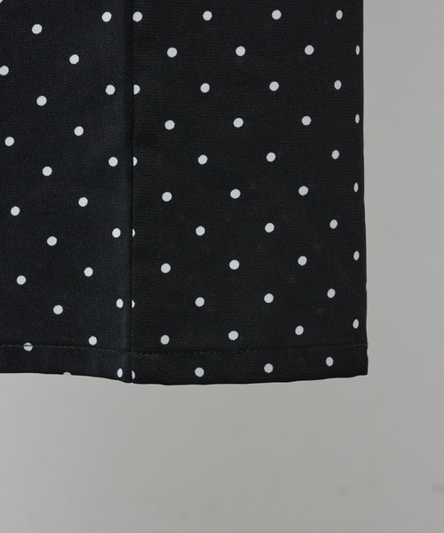【即配送】BEARDSLEY ウエストリブドットパンツ BEARDSLEY（ビアズリー）の「《2サイズ展開》ウエストリブドット
