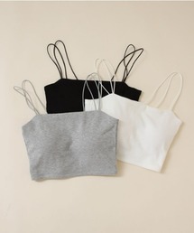 archives | ダブルストラップクロップドキャミソール(キャミソール)