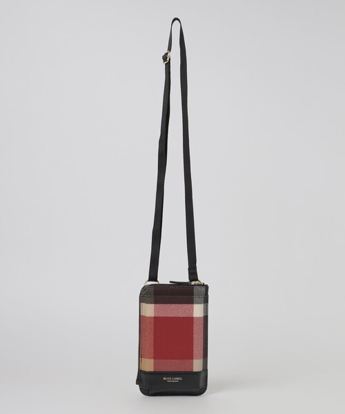 BLUE LABEL CRESTBRIDGE（ブルーレーベルクレストブリッジ）の「クレストブリッジチェックPVCスマホポシェット（スマホケース/カバー・レディース・レッド/ベージュ系その他/オレンジ系その他/ロイヤルブルー・FREE）」の15枚目の写真