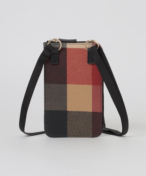 BLUE LABEL CRESTBRIDGE（ブルーレーベルクレストブリッジ）の「クレストブリッジチェックPVCスマホポシェット（スマホケース/カバー・レディース・レッド/ベージュ系その他/オレンジ系その他/ロイヤルブルー・FREE）」の18枚目の写真