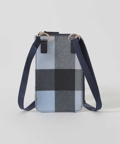 BLUE LABEL CRESTBRIDGE（ブルーレーベルクレストブリッジ）の「クレストブリッジチェックPVCスマホポシェット（スマホケース/カバー・レディース・レッド/ベージュ系その他/オレンジ系その他/ロイヤルブルー・FREE）」の8枚目の写真