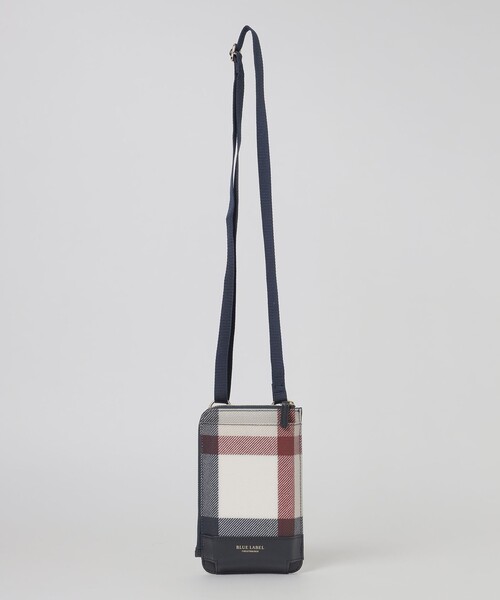 BLUE LABEL CRESTBRIDGE（ブルーレーベルクレストブリッジ）の「クレストブリッジチェックPVCスマホポシェット（スマホケース/カバー・レディース・レッド/ベージュ系その他/オレンジ系その他/ロイヤルブルー・FREE）」の22枚目の写真