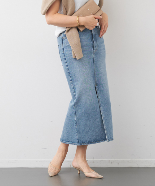 Deuxieme Classe(ドゥーズィエムクラス)の「*DENIM W Slit スカート(スカート・レディース・ブルー・34/36/38)」の16枚目の写真
