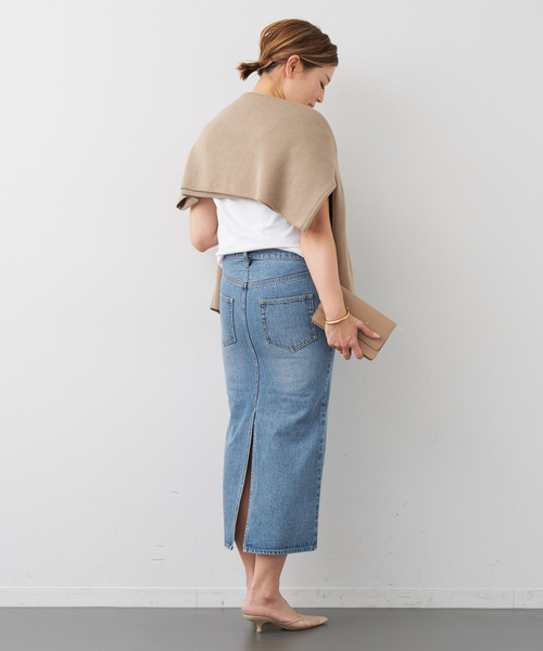 Deuxieme Classe(ドゥーズィエムクラス)の「*DENIM W Slit スカート(スカート・レディース・ブルー・34/36/38)」の19枚目の写真