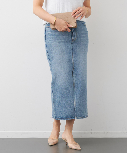 Deuxieme Classe(ドゥーズィエムクラス)の「*DENIM W Slit スカート(スカート・レディース・ブルー・34/36/38)」の20枚目の写真