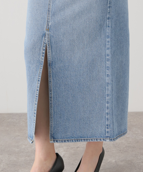 Deuxieme Classe(ドゥーズィエムクラス)の「*DENIM W Slit スカート(スカート・レディース・ブルー・34/36/38)」の3枚目の写真