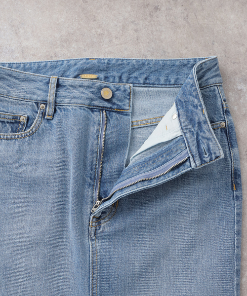 Deuxieme Classe(ドゥーズィエムクラス)の「*DENIM W Slit スカート(スカート・レディース・ブルー・34/36/38)」の5枚目の写真